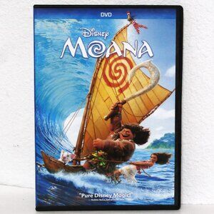 DISNEY MOANA DVD Auli'i Cravalho, Dwayne Johnson, Music Video "How Far I'll Go